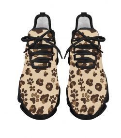 Custom Dog Paw Print Sneakers, Personalized Pet Lover Shoes, Unique Gifts for Dog Owners