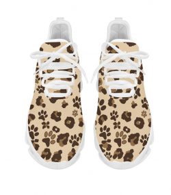 Custom Dog Paw Print Sneakers, Personalized Pet Lover Shoes, Unique Gifts for Dog Owners - Image 2