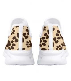 Custom Dog Paw Print Sneakers, Personalized Pet Lover Shoes, Unique Gifts for Dog Owners - Image 3