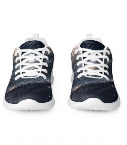 Galaxy Sneakers | Galactic Custom Design Shoes | Pilates Yoga Shoes | Athletic Workout Dance Shoes | Best Comfortable Sneakers | Comfy Shoes - Image 5